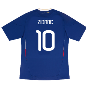 France 2010-2011 Home Shirt (S) (Good) (ZIDANE 10)_1