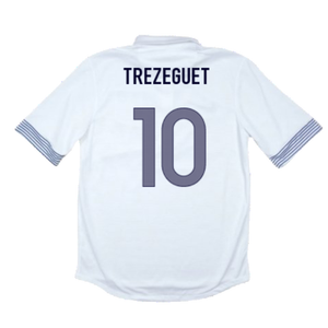 France 2012-13 Away Shirt (L) (Excellent) (TREZEGUET 10)_1