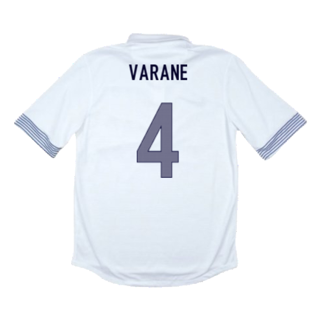 France 2012-13 Away Shirt (L) (Excellent) (VARANE 4)_1