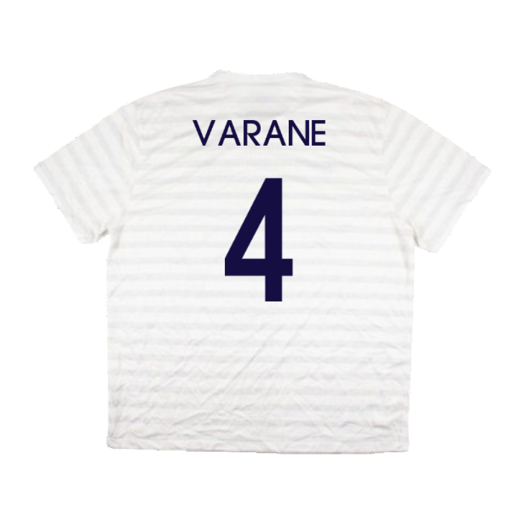 France 2014-15 Away Shirt (Very Good) (VARANE 4)_1