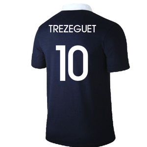 France 2014-15 Home Shirt (XL) (Excellent) (TREZEGUET 10)_1