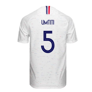 France 2018-19 Away Shirt (XL) (Good) (Umtiti 5)_1