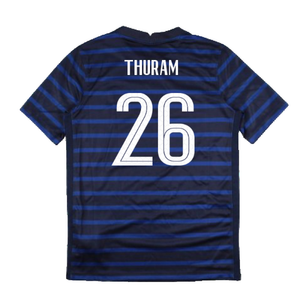 France 2020-21 Home Shirt (Mint) (Thuram 26)_1