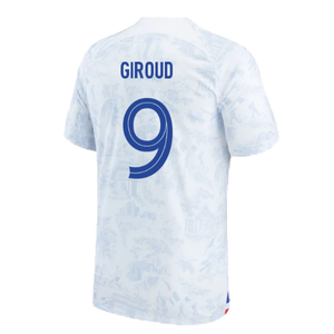 France 2022-23 Away Shirt (Mbappe #10) (Womens M) (Good) (GIROUD 9)_1