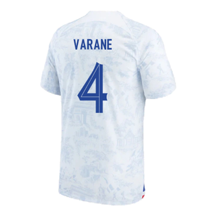 France 2022-23 Away Shirt (Mbappe #10) (Womens M) (Good) (VARANE 4)_1