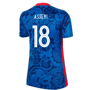 France 2022-23 Womens World Cup Home Shirt (Womens M) (Asseyi 18) (Excellent)_1