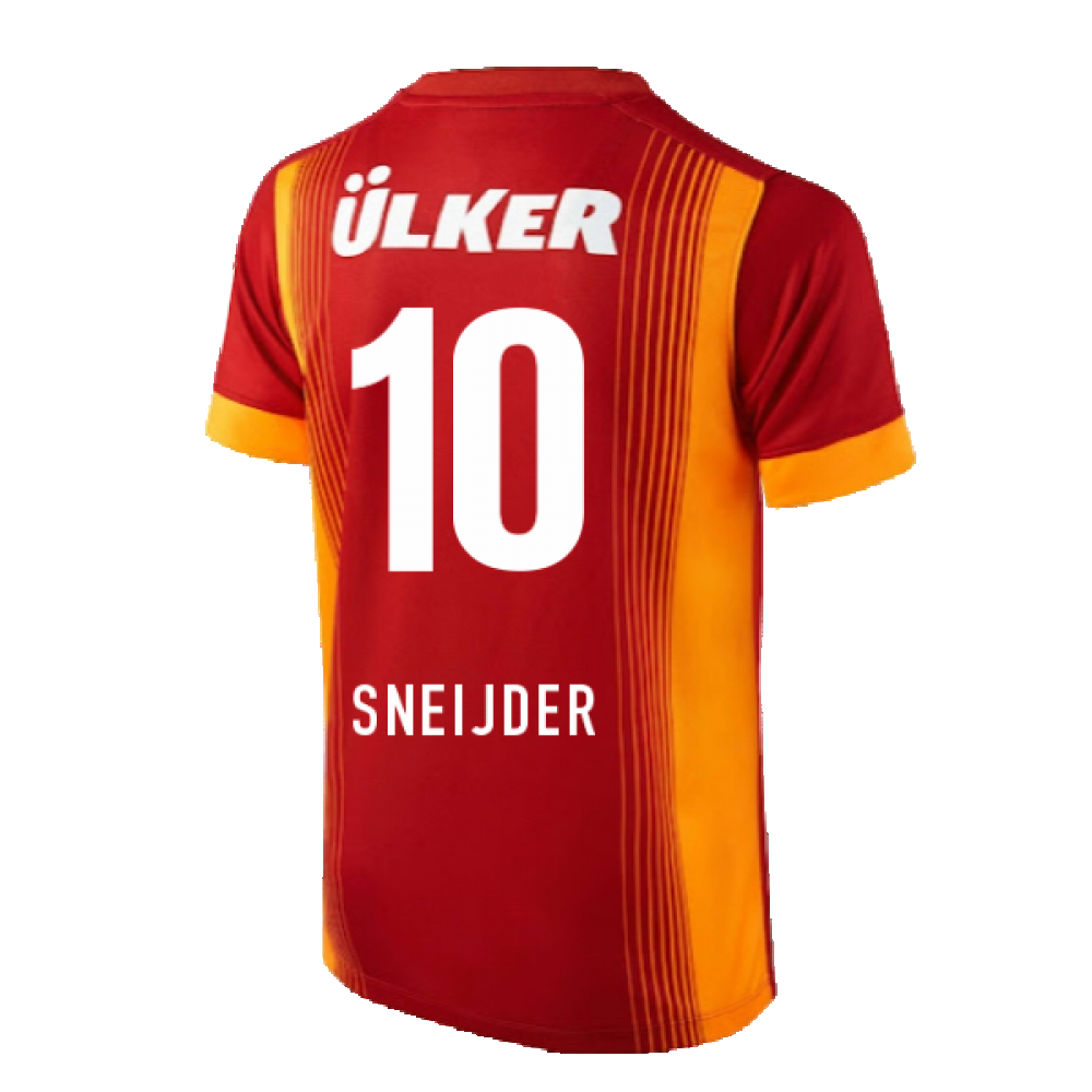 Galatasaray 2014-15 Home Shirt ((Excellent) S) (Sneijder 10)_2
