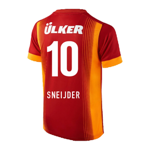 Galatasaray 2014-15 Home Shirt ((Excellent) S) (Sneijder 10)_2