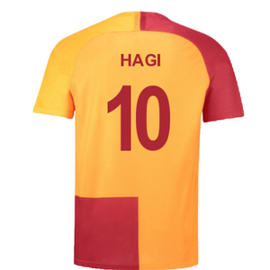 Galatasaray 2018-19 Home Shirt (2XL) (Excellent) (Hagi 10)_1