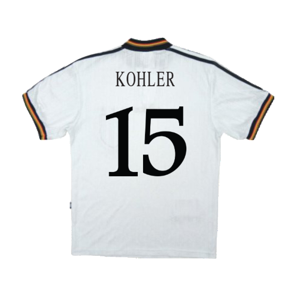 Germany 1996-98 Home Shirt (Excellent) (Kohler 15)_1