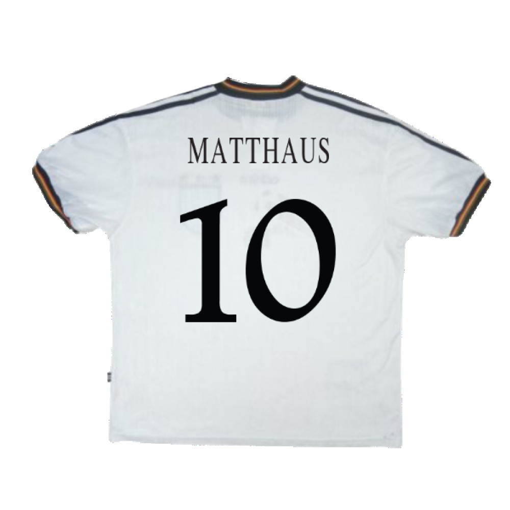 Germany 1996-98 Home WM06 Shirt (S) (Excellent) (Matthaus 10)_1