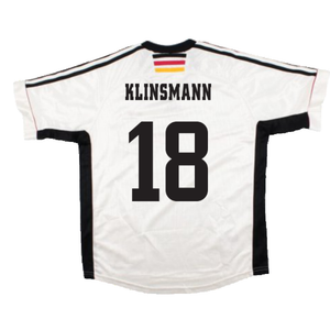 Germany 1998-00 Home Shirt (L) (Excellent) (Klinsmann 18)_1