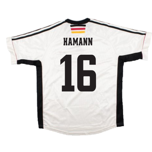 Germany 1998-2000 Home Shirt (XLB) (Good) (Hamann 16)_1