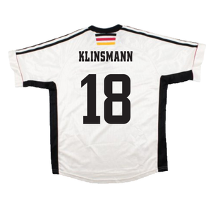 Germany 1998-2000 Home Shirt (XLB) (Good) (Klinsmann 18)_1