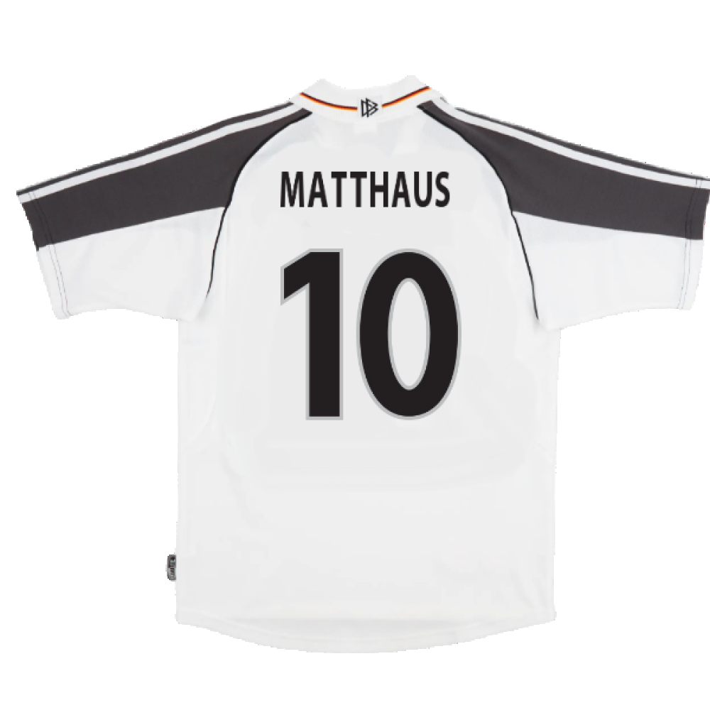 Germany 2000-2002 Home Shirt (2XL) (Good) (Matthaus 10)_1