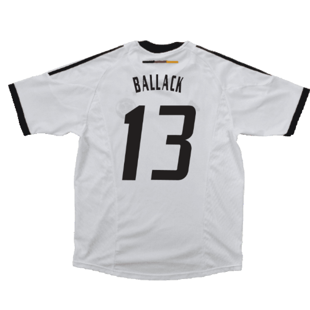 Germany 2002-03 Home Shirt (XL) (Good) (BALLACK 13)_1