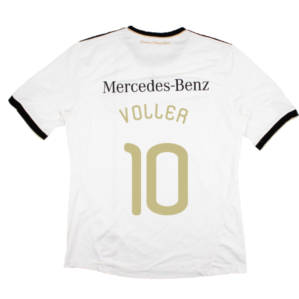 Germany 2010-11 Home Shirt with Mercedes Sponsor (L) (VOLLER 10) (Very Good)_1
