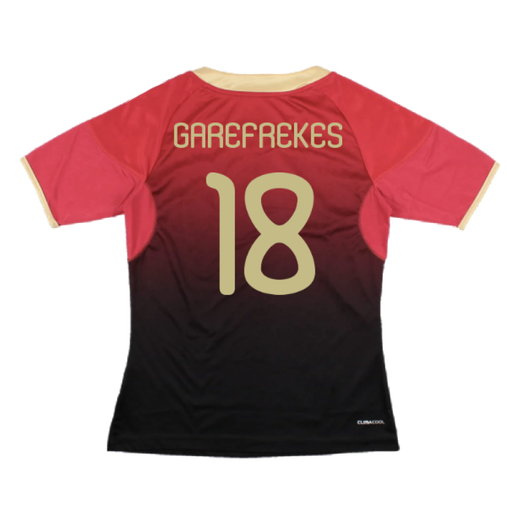 Germany 2011-12 Women\\\'s Away Shirt (Womens S) (Excellent) (Garefrekes 18)_1