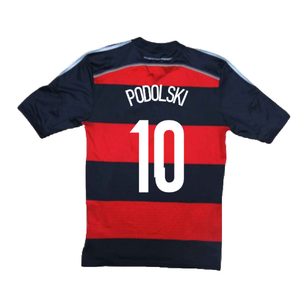 Germany 2014-15 Away Shirt (S) (Excellent) (Podolski 10)_1