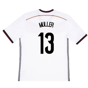 Germany 2014-15 Home Shirt (S) (Good) (Muller 13)_1