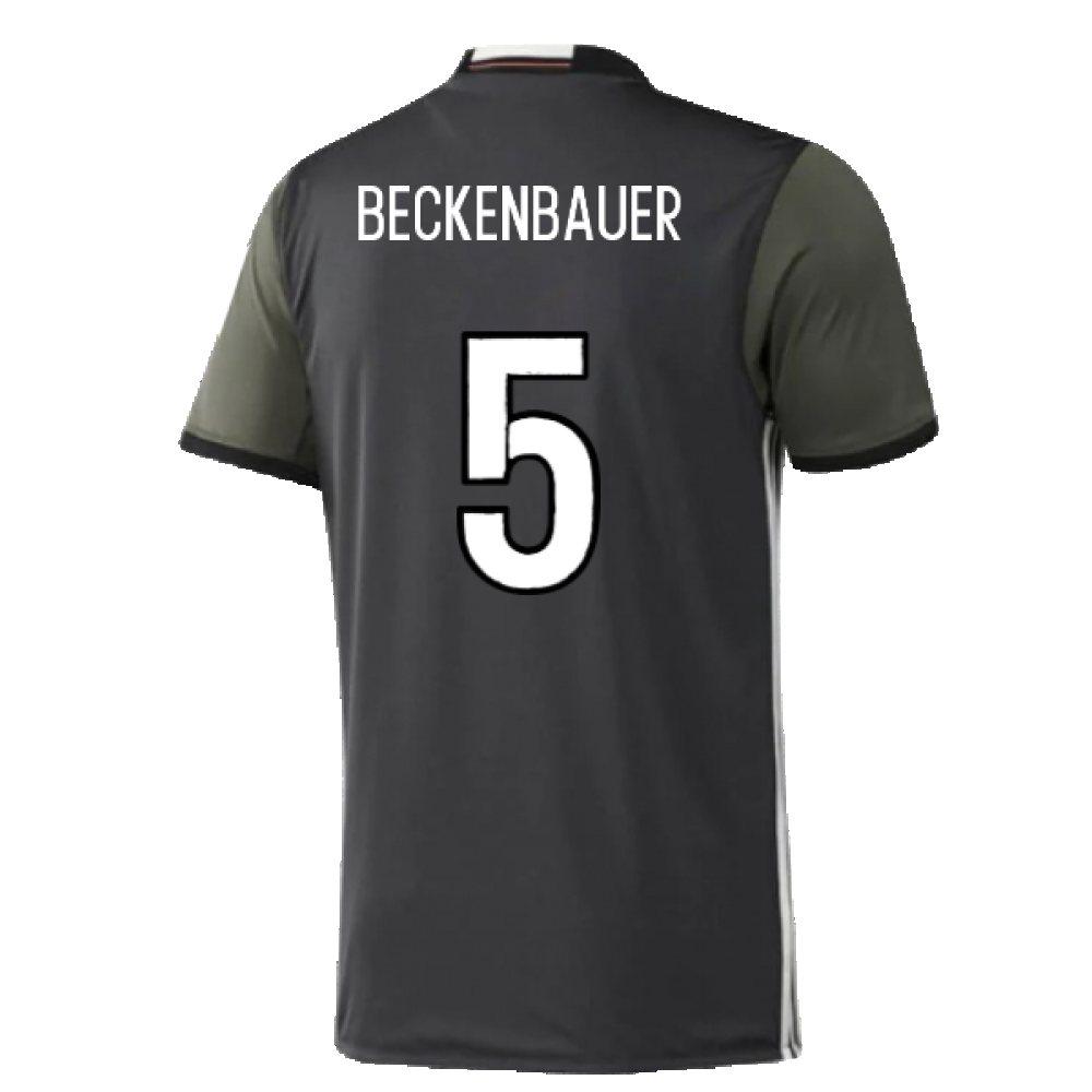 Germany 2015-16 Away Shirt (S) (Excellent) (Beckenbauer 5)_1