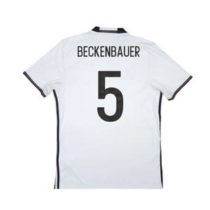 Germany 2015-16 Home Shirt (L) (Very Good) (Beckenbauer 5)_1