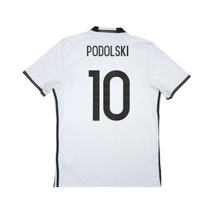 Germany 2015-16 Home Shirt (L) (Very Good) (Podolski 10)_1