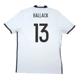 Germany 2016-17 Home Shirt (L) (Very Good) (Ballack 13)_1