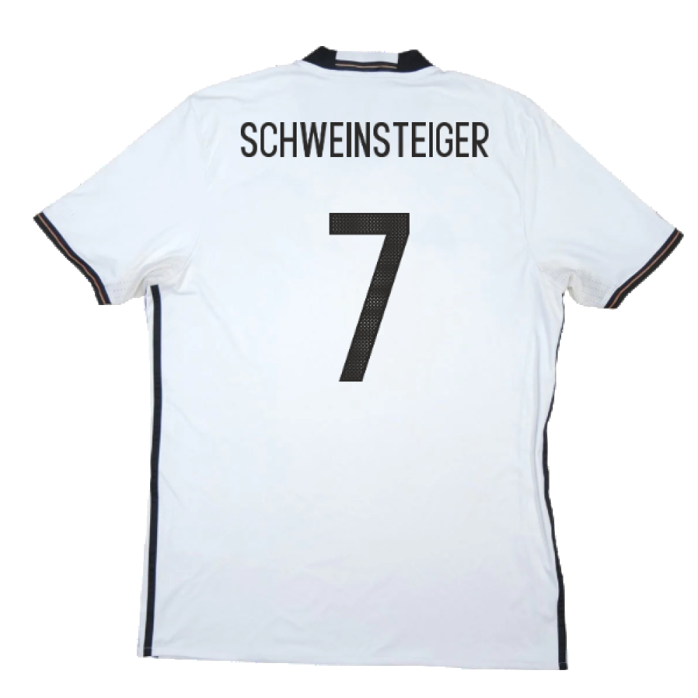 Germany 2016-17 Home Shirt (L) (Very Good) (Schweinsteiger 7)_1