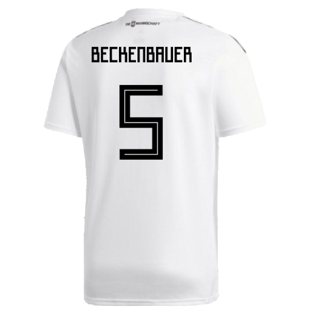 Germany 2018-19 Home Shirt (L) (Very Good) (Beckenbauer 5)_1