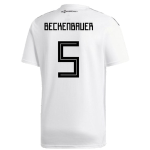 Germany 2018-19 Home Shirt (Very Good) (Beckenbauer 5)_1