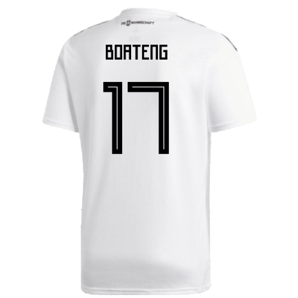 Germany 2018-19 Home Shirt (XL) (Good) (Boateng 17)_1