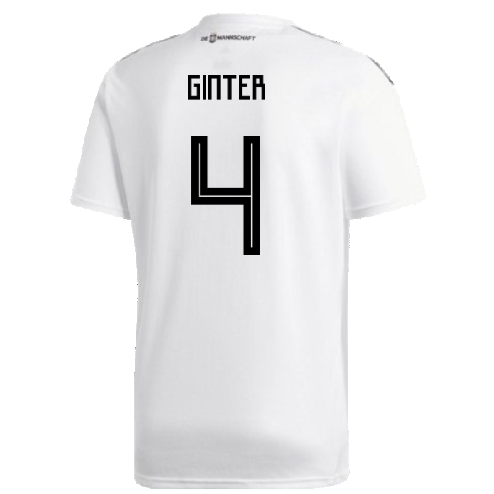 Germany 2018-19 Home Shirt (XL) (Good) (Ginter 4)_1