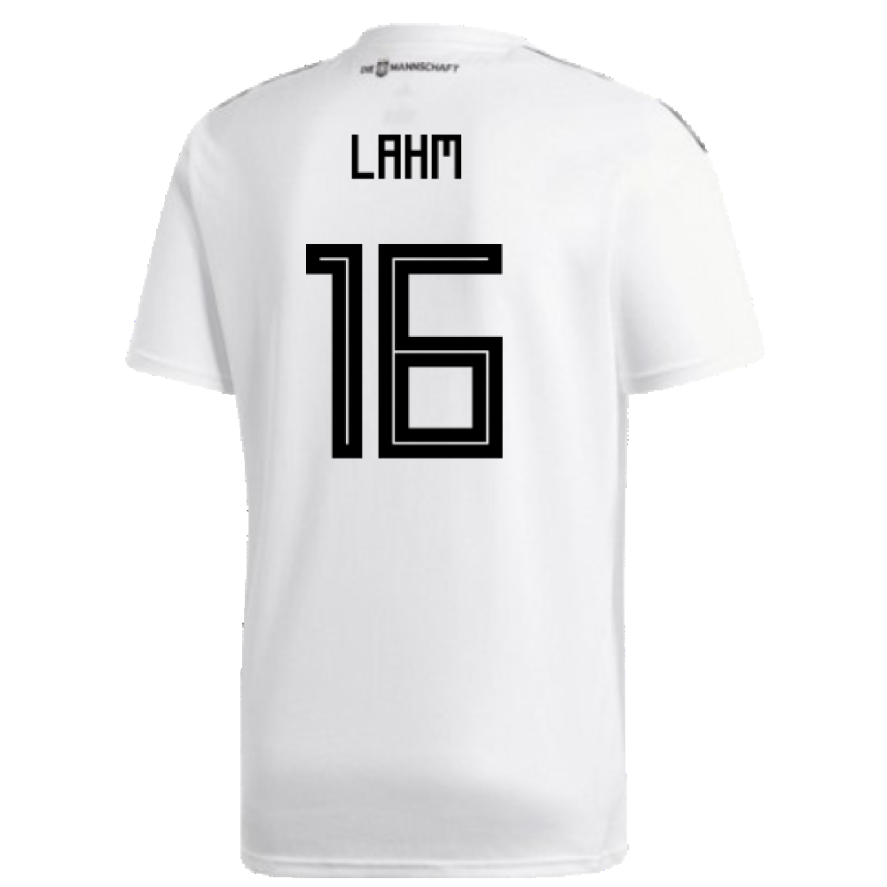 Germany 2018-19 Home Shirt (XL) (Good) (Lahm 16)_1