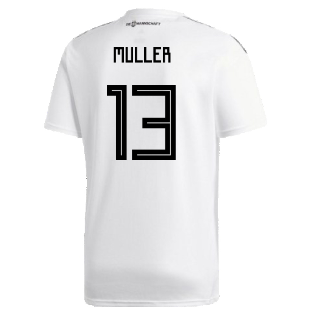 Germany 2018-19 Home Shirt (XL) (Good) (Muller 13)_1