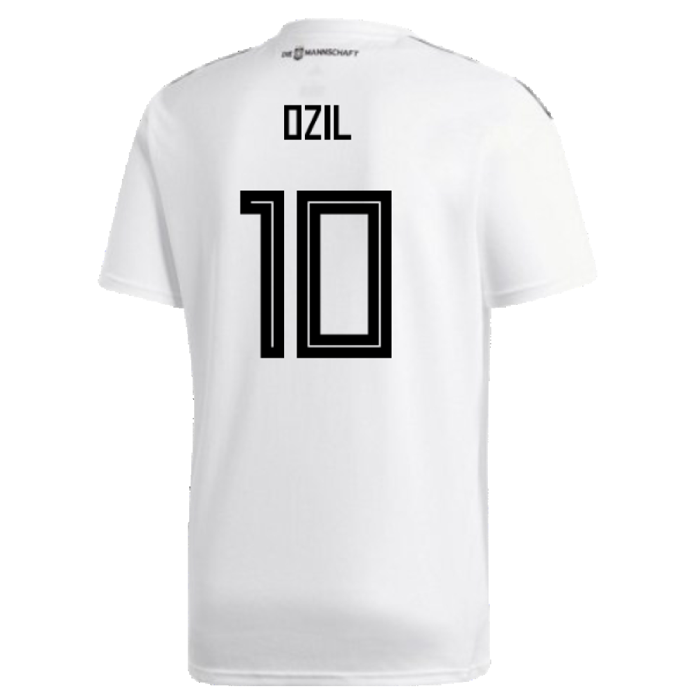 Germany 2018-19 Home Shirt (XL) (Good) (Ozil 10)_1