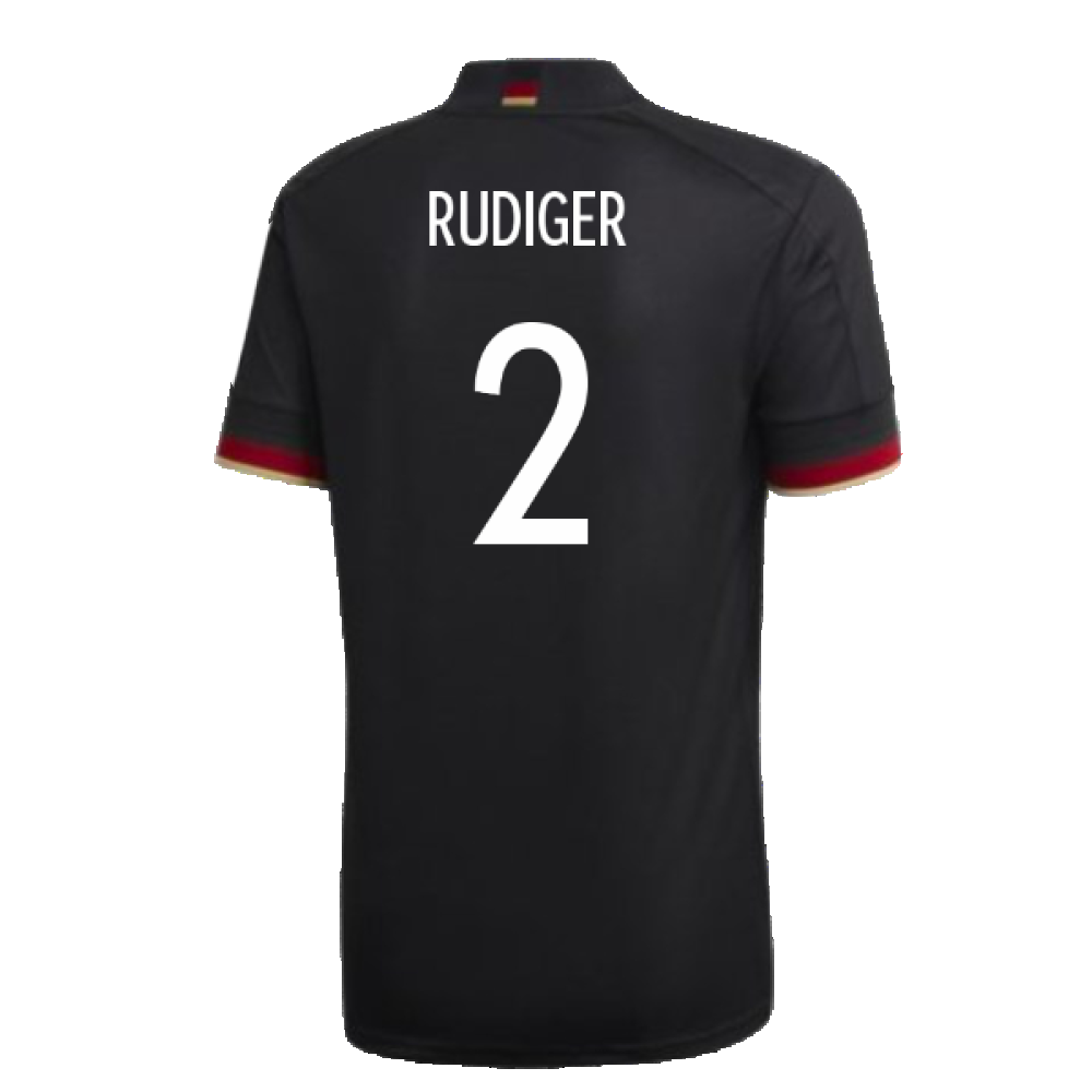 Germany 2020-21 Away Shirt (S) (Mint) (RUDIGER 2)_1