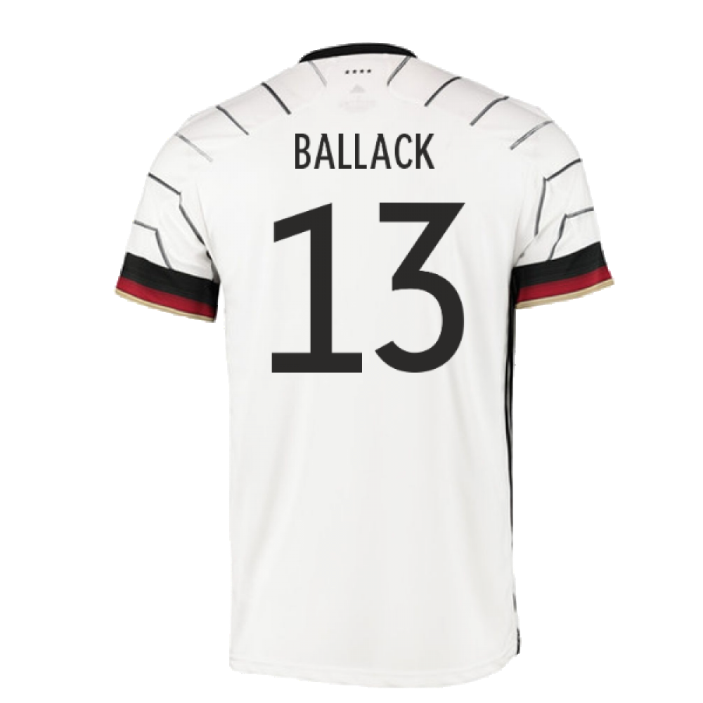 Germany 2020-21 Home Shirt ((Mint) S) (BALLACK 13)_2