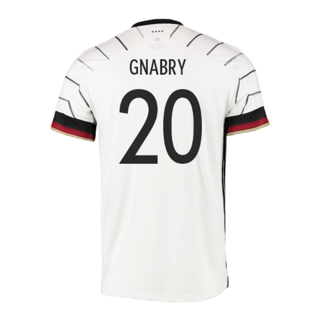 Germany 2020-21 Home Shirt ((Mint) S) (GNABRY 20)_2