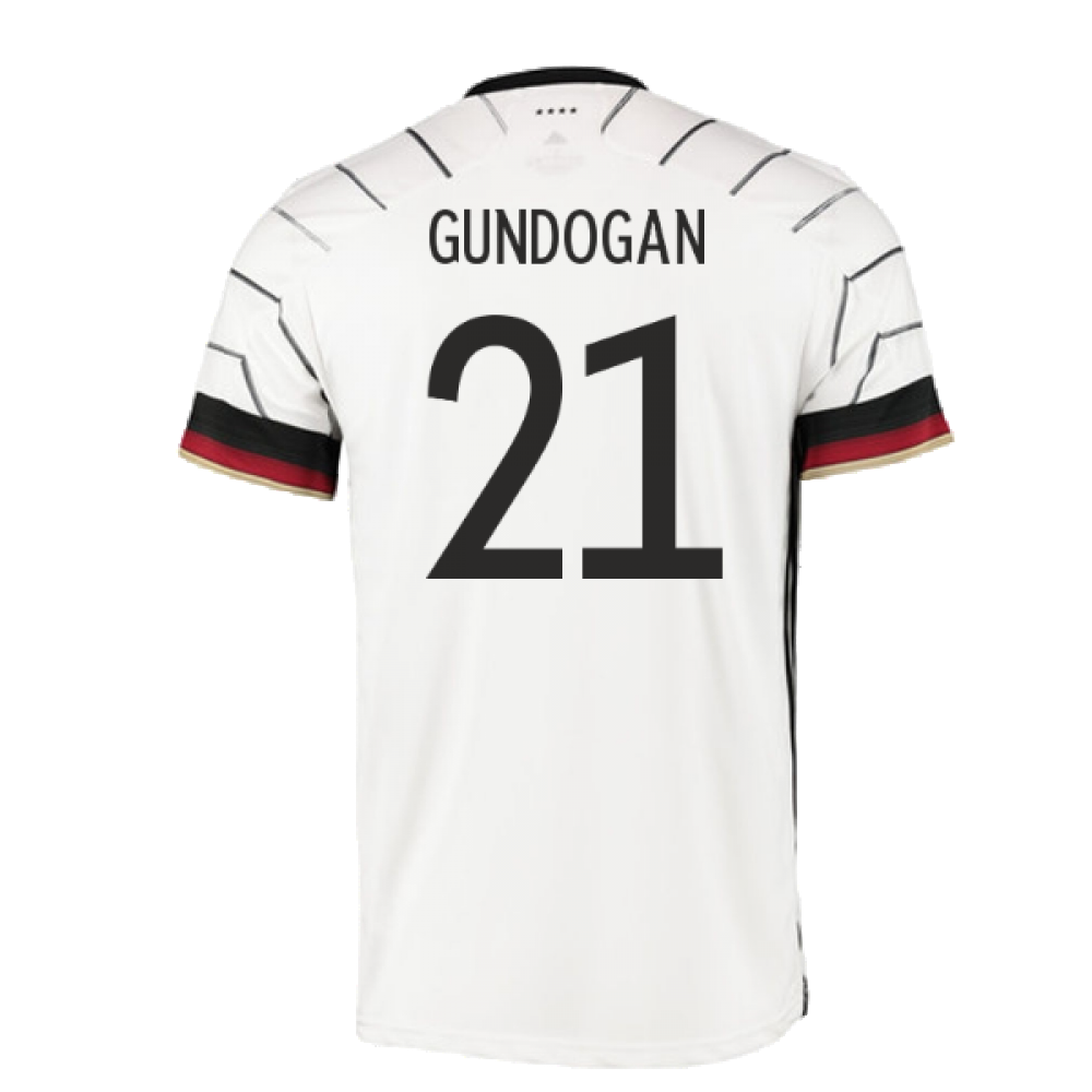 Germany 2020-21 Home Shirt ((Mint) S) (GUNDOGAN 21)_2