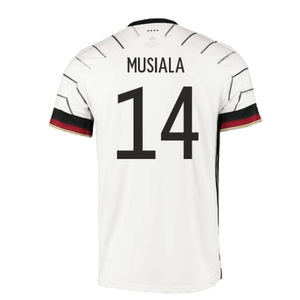 Germany 2020-21 Home Shirt ((Mint) S) (MUSIALA 14)_2