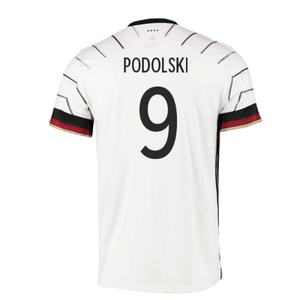 Germany 2020-21 Home Shirt ((Mint) S) (PODOLSKI 9)_2