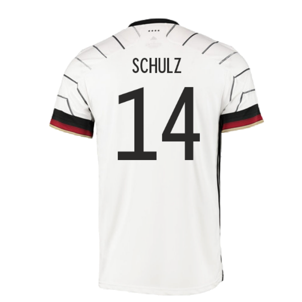 Germany 2020-21 Home Shirt ((Mint) S) (SCHULZ 14)_2