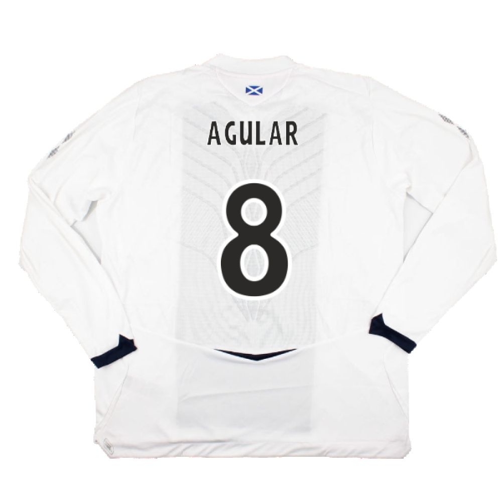 Hearts 2008-09 Long Sleeve Away Shirt (XXL) (Agular 8) (Mint)_1