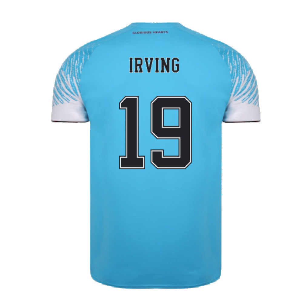 Hearts 2020-21 Away Shirt (S) (Irving 19) (Mint)_1