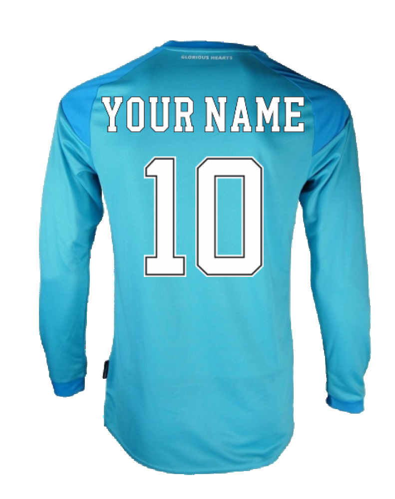 Hearts 2020-21 GK Home Long Sleeve Shirt (L) (Your Name 10) (Excellent)_1