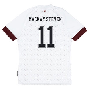 Hearts 2022-23 Away Shirt (Sponsorless) (XXL) (Very Good) (MACKAY STEVEN 11)_1