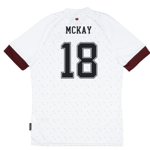 Hearts 2022-23 Away Shirt (Sponsorless) (XXL) (Very Good) (MCKAY 18)_1