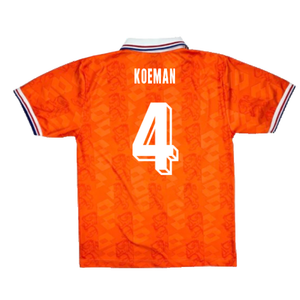 Holland 1992-94 Home Shirt (L) (Excellent) (Koeman 4)_1