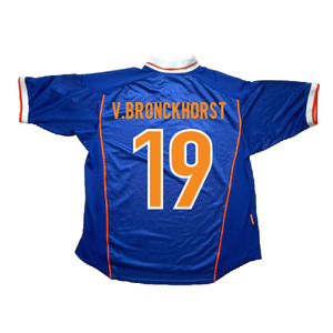 Holland 1998-2000 Away (M) (Excellent) (V.Bronckhorst 19)_1